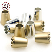 Kiváló minőségű 10db/tétel arany ezüst díszítő zsinór végdugó Billenőcsipesz Paracord táskához Sportruházati cipő ruházati kiegészítő