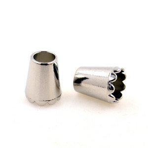 Kiváló minőségű 10db/tétel arany ezüst díszítő zsinór végdugó Billenőcsipesz Paracord táskához Sportruházati cipő ruházati kiegészítő