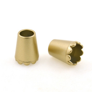 Kiváló minőségű 10db/tétel arany ezüst díszítő zsinór végdugó Billenőcsipesz Paracord táskához Sportruházati cipő ruházati kiegészítő