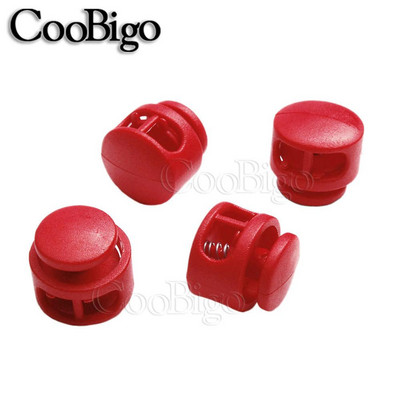 50db Zsinórzár ütköző csat bilincs billenőkapocs kötélhez Paracord cipőfűzős táska ruhavarró kézműves kiegészítők 16mm