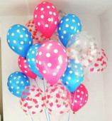 20gab 12 collu polka dots lateksa baloni bērnu dzimšanas dienas kāzu ballīšu dekorēšanai piederumi bērnu rotaļlietas baloni Daudzkrāsaini bērnu duša