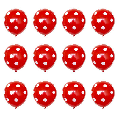 20gab 12 collu polka dots lateksa baloni bērnu dzimšanas dienas kāzu ballīšu dekorēšanai piederumi bērnu rotaļlietas baloni Daudzkrāsaini bērnu duša