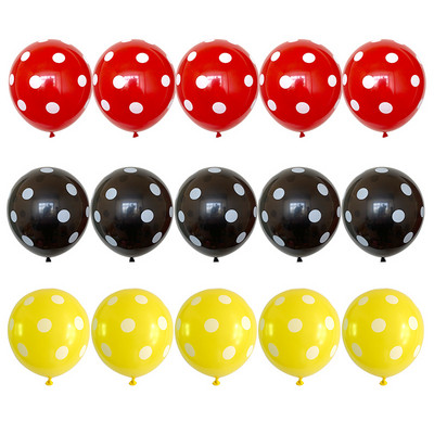 20gab 12 collu polka dots lateksa baloni bērnu dzimšanas dienas kāzu ballīšu dekorēšanai piederumi bērnu rotaļlietas baloni Daudzkrāsaini bērnu duša