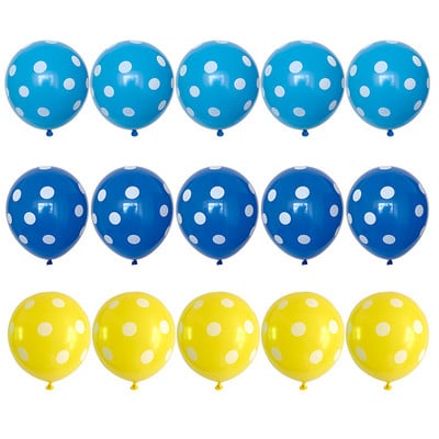 20gab 12 collu polka dots lateksa baloni bērnu dzimšanas dienas kāzu ballīšu dekorēšanai piederumi bērnu rotaļlietas baloni Daudzkrāsaini bērnu duša