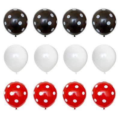 20gab 12 collu polka dots lateksa baloni bērnu dzimšanas dienas kāzu ballīšu dekorēšanai piederumi bērnu rotaļlietas baloni Daudzkrāsaini bērnu duša