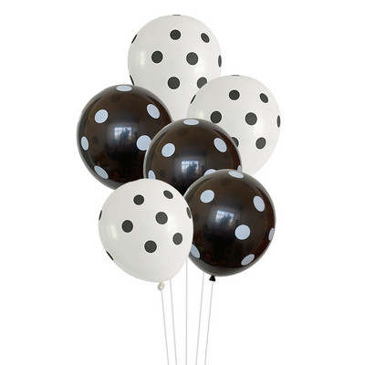 20gab 12 collu polka dots lateksa baloni bērnu dzimšanas dienas kāzu ballīšu dekorēšanai piederumi bērnu rotaļlietas baloni Daudzkrāsaini bērnu duša