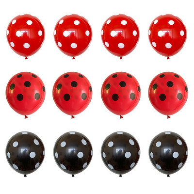 20gab 12 collu polka dots lateksa baloni bērnu dzimšanas dienas kāzu ballīšu dekorēšanai piederumi bērnu rotaļlietas baloni Daudzkrāsaini bērnu duša