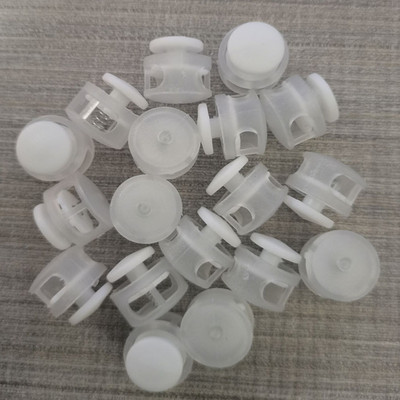 10 vnt Elastinė virvė, neslystanti sagtis, dviguba skylė, atrišanti mygtuką, virvės spaustukas batų raištelių sagtis, spyruoklinė sagtis