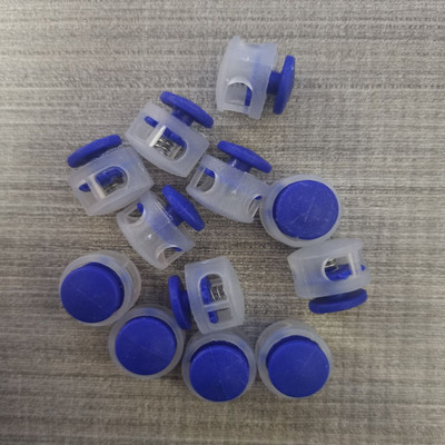 10 vnt Elastinė virvė, neslystanti sagtis, dviguba skylė, atrišanti mygtuką, virvės spaustukas batų raištelių sagtis, spyruoklinė sagtis