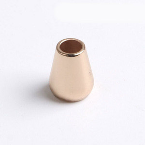 10PCS DIY Craft Metal Alloy Cord End Tip End Cap Jacket πουλόβερ Κοσμήματα κατασκευής κοστουμιών Τσάντα αξεσουάρ