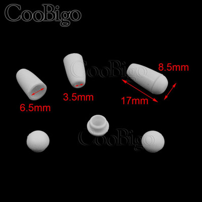 100db Zsinórzár végütköző billenő kötélkapcs fedéllel Harang alakú barkács húzózsinór táska cipőfűző sportruházati kiegészítők műanyag
