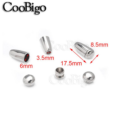 100db Zsinórzár végütköző billenő kötélkapcs fedéllel Harang alakú barkács húzózsinór táska cipőfűző sportruházati kiegészítők műanyag