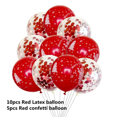 15db karácsonyi hópehely lufi A hó Születésnapi téma Konfetti lufi Gyerekjátékok Karácsonyi újévi parti kellékek