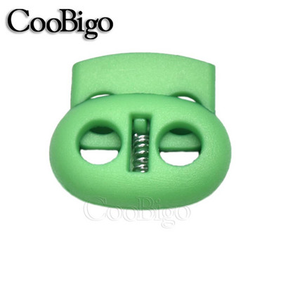 10db Zsinórzár műanyag dugós bab billenő csipesz húzózsinór bilincs cipőfűző ruházathoz kötél Paracord zsinór tartozék 5 mm-es lyuk