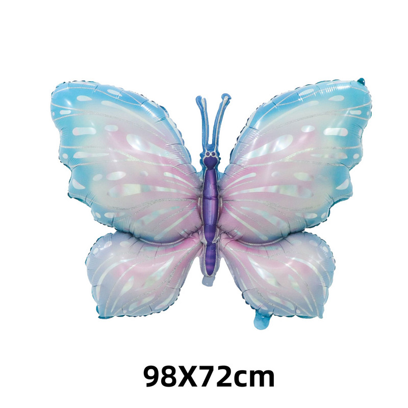5 bucăți/lot balon mare fluture din folie balon cu zână fluture cu heliu pentru fete decorare petrecere de aniversare jucărie pentru copii cadou nuntă