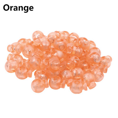 10 gab. Vada slēdzene, apaļa lodveida aizbāznis, krāsains slēdzis, caurspīdīgs, caurspīdīgs apavu šņores āra mugursomas sporta apģērba daļas