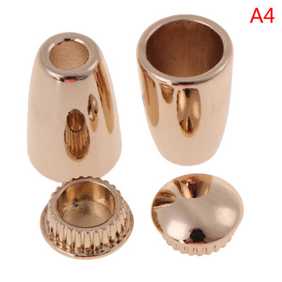 2 seturi de opritor pentru cablu de comutare de apă Clip pentru geanta de haine Piese de frânghie pentru șiretul pantofilor în formă de picătură capete de cablu din aliaj de blocare capac