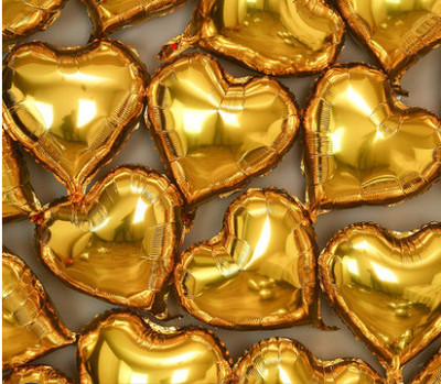 18 hüvelykes rózsa arany szívfólia léggömbök felfújható hélium ballonok születésnapi parti esküvői dekoráció ballon baba zuhany kellékek