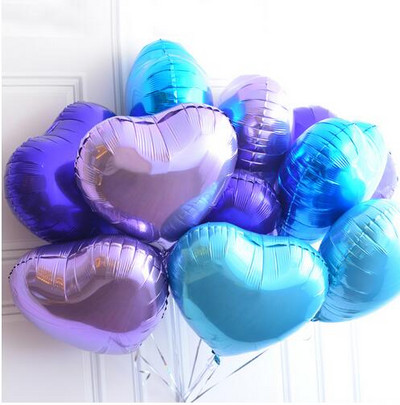 18 hüvelykes rózsa arany szívfólia léggömbök felfújható hélium ballonok születésnapi parti esküvői dekoráció ballon baba zuhany kellékek