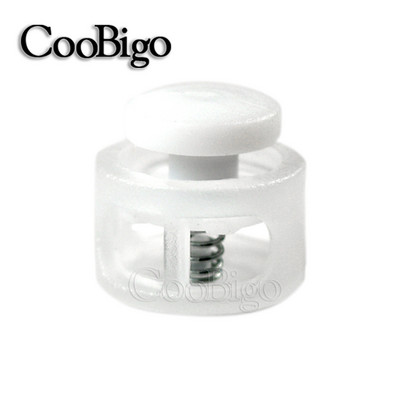 50db Színes Zsinórzár Dugó Kapcsok Mini rugós bilincs Barkácsolás Sportruházat Kalap Cipőfűző Rugalmas Kötél Tartozékok Műanyag