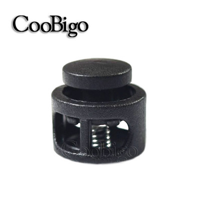 50db Színes Zsinórzár Dugó Kapcsok Mini rugós bilincs Barkácsolás Sportruházat Kalap Cipőfűző Rugalmas Kötél Tartozékok Műanyag