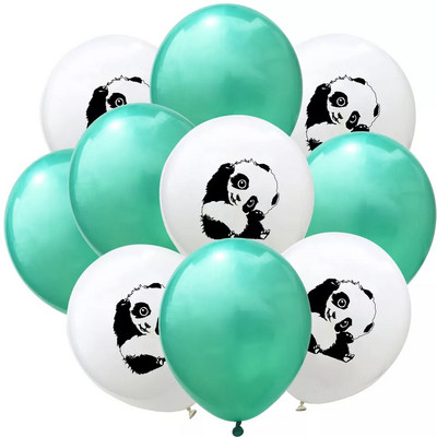 12 hüvelykes panda rajzfilm flitteres léggömb szett gyerekeknek születésnapi buli esküvő esküvő tematikus buli születésnapi barkács dekoráció