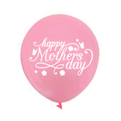 10 db-os nyomtatás Boldog anyák napját téma LaTeX léggömb 12 hüvelykes rózsaszín rózsa piros virág léggömb születésnapi parti dekorációhoz