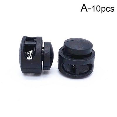 10 bucăți clemă de blocare a cablului din plastic, clemă de comutare, catarame pentru șiretul pantofilor șnur Paracord frânghie cu șnur accesoriu de cusut pentru îmbrăcăminte