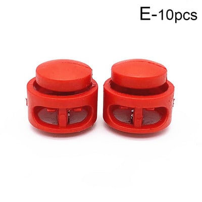 10 bucăți clemă de blocare a cablului din plastic, clemă de comutare, catarame pentru șiretul pantofilor șnur Paracord frânghie cu șnur accesoriu de cusut pentru îmbrăcăminte