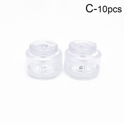 10 bucăți clemă de blocare a cablului din plastic, clemă de comutare, catarame pentru șiretul pantofilor șnur Paracord frânghie cu șnur accesoriu de cusut pentru îmbrăcăminte