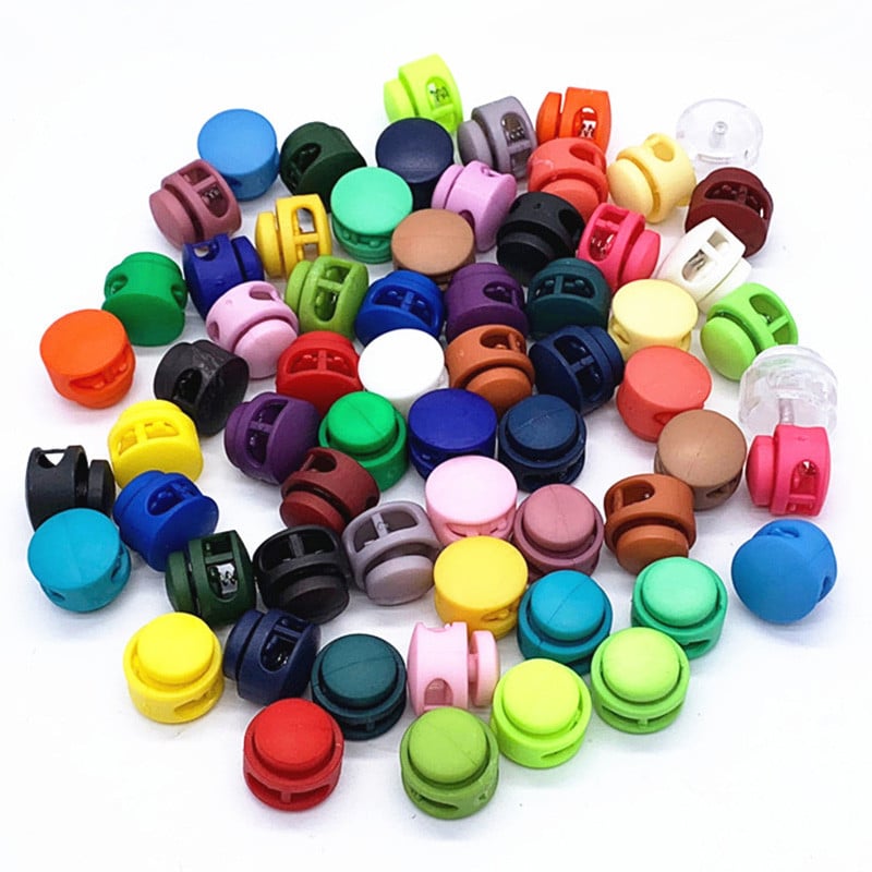 10 bucăți clemă de blocare a cablului din plastic, clemă de comutare, catarame pentru șiretul pantofilor șnur Paracord frânghie cu șnur accesoriu de cusut pentru îmbrăcăminte