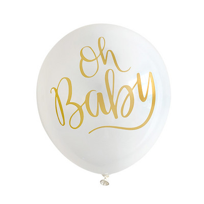 10db 12 hüvelykes Baby Shower Fiús vagy Lányos Léggömb Ő vagy Ő Latex lufi Nemek Felfedő Party dekoráció Baby Boy Shower Dekor