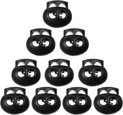 10 vienetų Laido užraktai, segtukai, raišteliai Tvirtinimo juosta, kamštis, perjungimas, drabužių krepšys, slankiojančios virvės, sportinės aprangos priedas