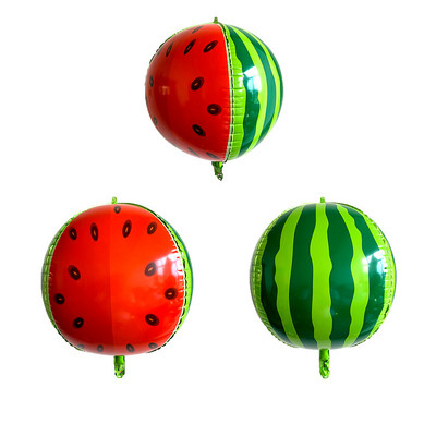 1 buc 22 inch 4D pepene verde balon cu heliu pentru ziua de naștere decorare nuntă balon accesorii foto baby shower jucării pentru copii minge de petrecere de vară