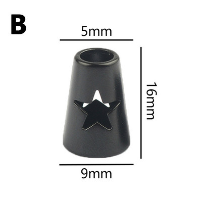10db Kreatív fém zsinór végütköző zsinór végek zárak kapcsok zsinór kötél rögzítő barkács ruha dekor kiegészítők концевики