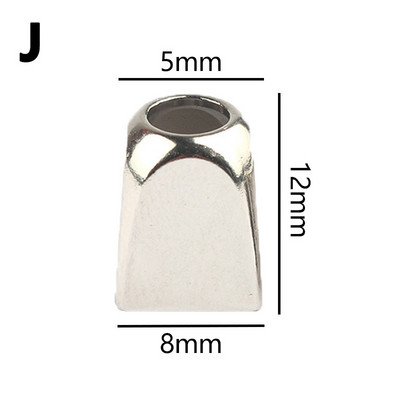 10db Kreatív fém zsinór végütköző zsinór végek zárak kapcsok zsinór kötél rögzítő barkács ruha dekor kiegészítők концевики