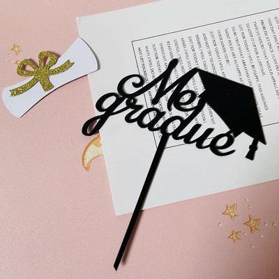 Hispaania akrüülist sünnipäevakoogikatted Roosa kullast ümmargused armastuse koogikatted lastele sünnipäevapeokoogikaunistuste tarvikud