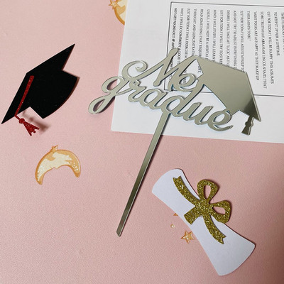 Hispaania akrüülist sünnipäevakoogikatted Roosa kullast ümmargused armastuse koogikatted lastele sünnipäevapeokoogikaunistuste tarvikud