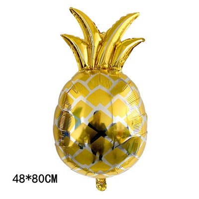 Havaju ballītes flamingo folijas balons ananāsu mākslīgā palmu vasara tropu ballīšu piederumi kāzu dzimšanas dienas ballītes dekors
