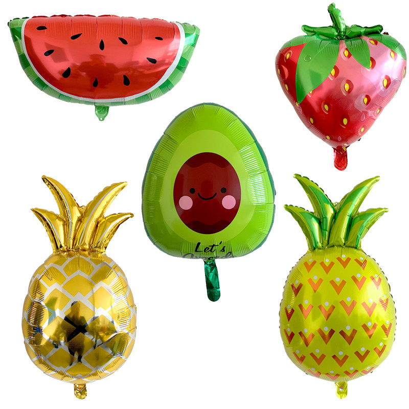 Havaju ballītes flamingo folijas balons ananāsu mākslīgā palmu vasara tropu ballīšu piederumi kāzu dzimšanas dienas ballītes dekors