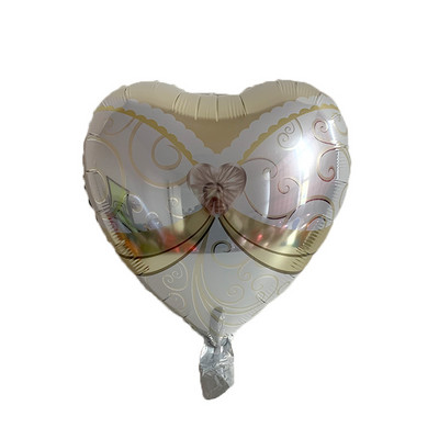 Mr&Mrs LOVE Balloon Rose Gold Gyémánt Gyűrű Fólia Lufi Party Dekorációk Kit Esküvői Valentin nap Menyasszonyi Zuhany Játékok Globos