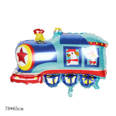 1 tk suur 3D seisev multikas auto fooliumist õhupallid beebi dušš heeliumi õhupall laste sünnipäevapeo kaunistused lastepäeva mänguasjad