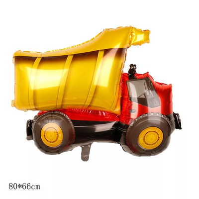 1 tk suur 3D seisev multikas auto fooliumist õhupallid beebi dušš heeliumi õhupall laste sünnipäevapeo kaunistused lastepäeva mänguasjad