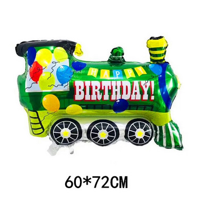 1 tk suur 3D seisev multikas auto fooliumist õhupallid beebi dušš heeliumi õhupall laste sünnipäevapeo kaunistused lastepäeva mänguasjad