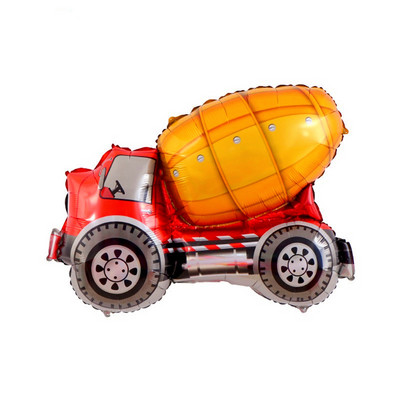 1 tk suur 3D seisev multikas auto fooliumist õhupallid beebi dušš heeliumi õhupall laste sünnipäevapeo kaunistused lastepäeva mänguasjad