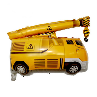 1 tk suur 3D seisev multikas auto fooliumist õhupallid beebi dušš heeliumi õhupall laste sünnipäevapeo kaunistused lastepäeva mänguasjad