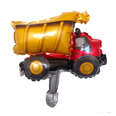 1 tk suur 3D seisev multikas auto fooliumist õhupallid beebi dušš heeliumi õhupall laste sünnipäevapeo kaunistused lastepäeva mänguasjad