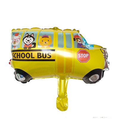 1 tk suur 3D seisev multikas auto fooliumist õhupallid beebi dušš heeliumi õhupall laste sünnipäevapeo kaunistused lastepäeva mänguasjad