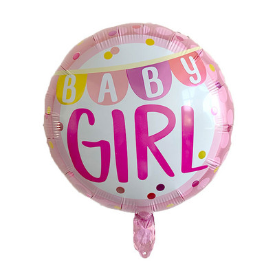 1 db Lovely Baby Fólia Léggömb Lány Fiú Zuhany Rózsa Arany Kék Korona Születésnapi Party Dekoráció Gyerekeknek Ajándék felfújható játék hélium labda