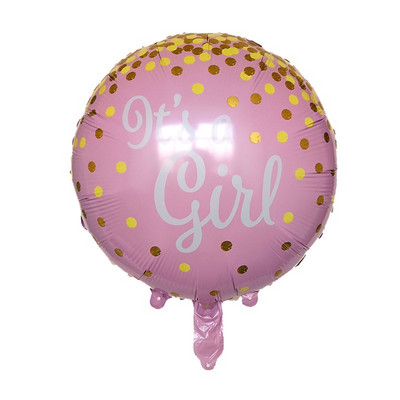 1 db Lovely Baby Fólia Léggömb Lány Fiú Zuhany Rózsa Arany Kék Korona Születésnapi Party Dekoráció Gyerekeknek Ajándék felfújható játék hélium labda